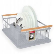 Sèche-vaisselle et égouttoir à couverts en métal 44 cm - Kadax