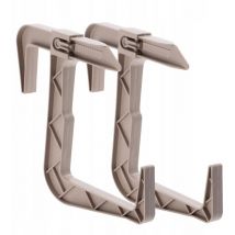 Support de Pot de Fleur pour Jardinière de Balcon 2 pcs - Kadax