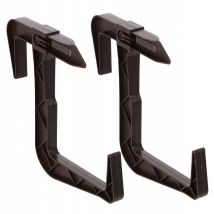 Kadax - Support de Pot de Fleur pour Jardinière de Balcon 2 pcs