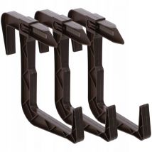 Support de Pot de Fleur pour Jardinière de Balcon 3 pcs - Kadax