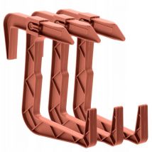 Support de Pot de Fleur pour Jardinière de Balcon 3 pcs - Kadax