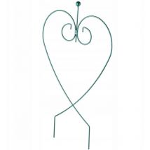 Support Pergola pour Plantes à Fleurs Roses Acier 35x63cm - Kadax