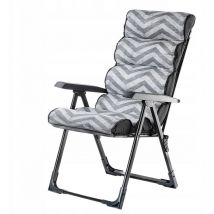 Transat de Jardin Fauteuil Pliant Chaise de Terrasse - Kadax