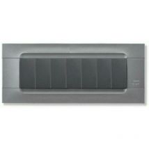 Kadra technopolymer platte stahlfarbe 7 module 10807.ac