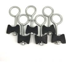 Accessoires pour trampolines, Vis pour trampolines, Vis pour fixer le trampoline, 6 packs, convient aux grands et petits trampolines.