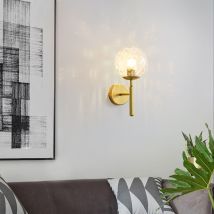 Kaejyiut - Lampe murale moderne Lampe murale led Lampe murale led Lampe miroir Lampe murale led Lampe murale led en verre Lampe murale moderne