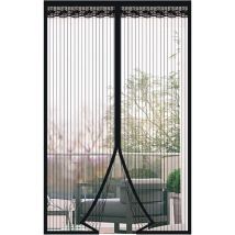 Moustiquaire De Porte Rideau Anti Mouche Magnétique Rideau De Porte Antimoustique Avec Fermeture Aimantée Sans Perçage Pour Porte De Balcon, Porte 