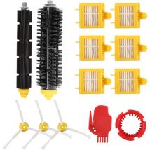 Pinceaux de Rechange Kit d'Accessoires Pour iRobot Roomba 700 Series(13 Pièces), Kit de iRobot, Brosses Filtres Outils de Nettoyage, Pour iRobot