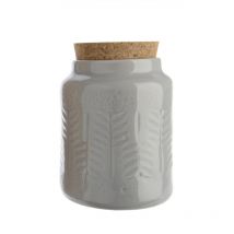 Kaemingk Steingutgefäß Steinguttopf praktischer Mehrzwecktopf grau