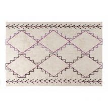 Massivmoebel24 - kafet Tappeto in stile vintage - fondo beige / multicolor 300x200 - beige