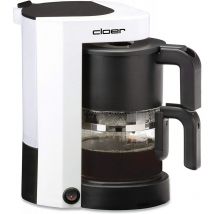 Cloer Filterkaffeeautomat 5981 Weiss-Schwarz
