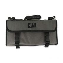 Kai Europe DM-0781 - Borsa porta coltelli Shun, Nero / grigio, misura piccola