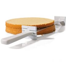 Original Kaiser Inspiration 2300670201 – Coltello per Torta, con distanziatori Sweet & Style Lama Extra affilata, Acciaio Inossidabile, Multicolore