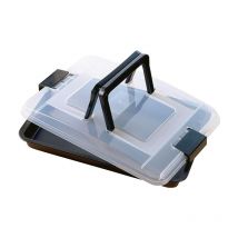 Kaiser - Auflaufform Bake & Take mit Kunststoffhaube 42x29x4cm