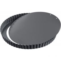 ORIGINAL KAISER Plat Tourte et Quiche La Forme Plus Gris, Ø 28cm (2300637259)