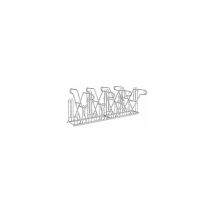 WSM - Aparcadero para apoyar bicicletas modelo 4600 xbf por ambos