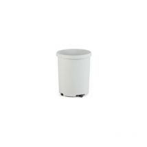 Papelera de plástico capacidad 50 l H x Ø 490 x 430 mm