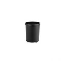Papelera de plástico capacidad 50 l h x ø 490 x 430 mm