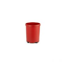 Papelera de plástico capacidad 50 l h x ø 490 x 430 mm