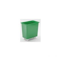 Kaiserkraft - Recipiente rectangular de polietileno caja para almacenamiento