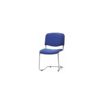 Silla oscilante apilable respaldo acolchado armazón en