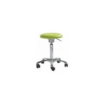 Taburete de trabajo con mecanismo Flex verde