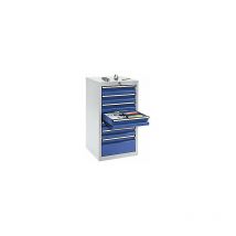 Stumpf - Cajonera h x a x p 900 x 500 x 500 mm 6 cajones de 100 mm de