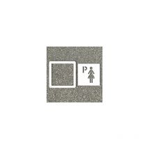 Plantilla de suelo plaza de aparcamiento para mujeres lámina