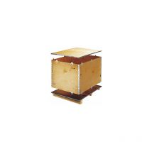 Ratioform - Holzfaltkiste mit Kufen Außen-LxBxH 800 x 600 x 516 mm mit