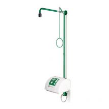 B-safety - Doccia d'emergenza ClassicLine con due soffioni doccia Attacco wm. attacco 3/4 it pollici