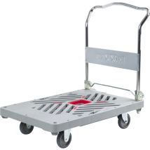 Chariot plate-forme RuXXac Dandy XL – 330 kg – 865 x 600 mm – Inox, Plastique – Manutention, Transport