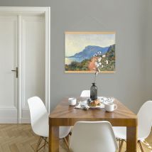 Kakemono affiche Paysage du sud 60 x 80cm Multicolore