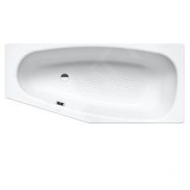 Kaldewei - Advantage - Baignoire asymétrique Mini gauche 836, 1570x700/475 mm, antidérapant sur toute la surface, blanc
