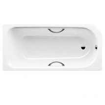 Kaldewei - Advantage - Baignoire rectangulaire Saniform V3 Star 332, 1600x700 mm, avec trous pour poignées, blanc 134200010001