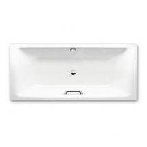 Kaldewei - Ambiente - Baignoire rectangulaire Puro Duo 665, 1900x900 mm, trous pour poignées, effet Perl, blanc 266510113001