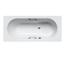 Kaldewei Ambiente - Baignoire Vaio Set 945, 1700x700 mm, trous pour poignées, antidérapant, blanc 234530000001