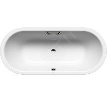 Kaldewei Ambiente - Classic Duo Oval 113, 1700x750 mm, avec trous pour les poignées, antidérapant, blanc 291410220001