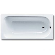 Kaldewei - Eurowa Baignoire rectangulaire avec pieds 150x70 cm acier émaillé, Blanc alpin (119600010001-SET)