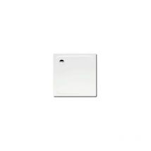 Kaldewei - Avantgarde - Receveur de douche Superplan 387-2, 900x750 mm, Perl-Effect, avec support en polystyrène, blanc