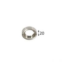 Kali r-b-230 base ronde nickel satine (DO33821)