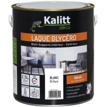 KALITT - Kalitt laque glycéro brillant blanc 2.5l