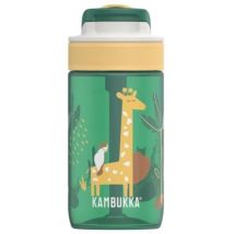 Gourde Enfant Safari Jungle 400ml Étanche, Facile À Nettoyer, Motif Jungle - Kambukka Bibo