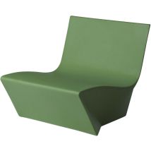 Kami Ichi Verde Malva - No Cuscino Originale Slide Di Design Per Giardino Esterno Interno Colorata Moderna Polietilene Made In Italy Sedia Seduta 