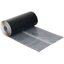 Kaminanschluss Wandanschlussband Schlussband Dachrolle Kamin 5m 300mm schwarz