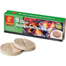 Kologische Anzündscheiben 9 Stück
