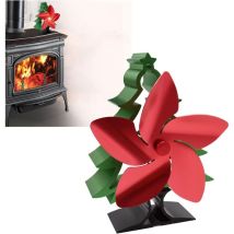 Kaminventilator, Kamin- und Ofenzubehör, Weihnachtsbaumform, 17,5 cm x 12,5 cm x 23 cm