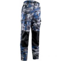 Coverguard - Pantalon de travail stretch kammo - Bleu m - fr (42/44)