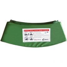 Kangui - Coussin de protection vert pour trampoline ø 430 cm