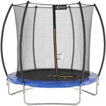 Kangui - Trampoline rond Ø250cm avec filet de sécurité intérieur- Bleu- fpr 250