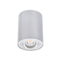 Decken Lampe Zylinder Form silber GU10 Sockel Esszimmer Küchen Beleuchtung 1-flg Kanlux 22550